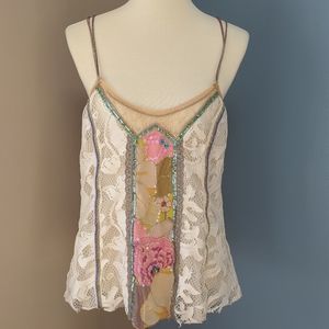 Free People Embellished Top